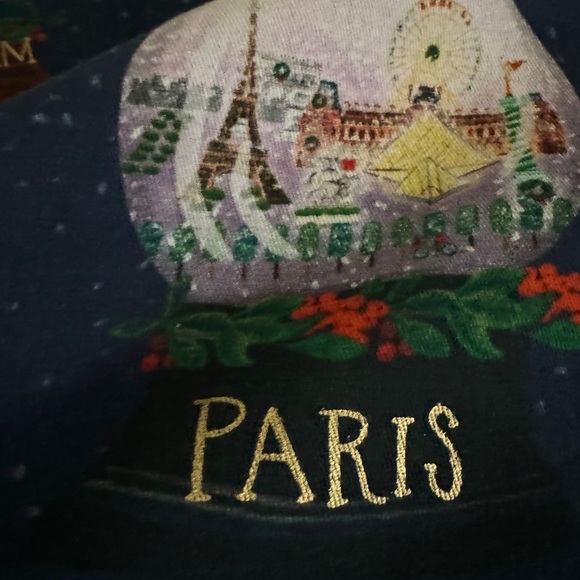 Anthropologie Holiday in the city around the world tea towel - Picture 7 of 9